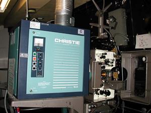 A Christie model SLH lamphouse with a Norelco projector. - , Utah