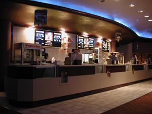 The Villa Theatre's concession stand after the 1996 remodel. - , Utah