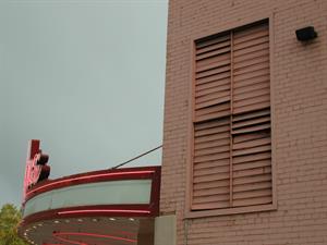 The ventilation grill on north exterior wall, near the front of the building. - , Utah