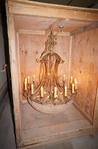 A photo of the chandalier taking with a flash. - , Utah