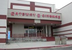 Entrance of the Gateway 8 Cinemas.