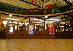 The new entrance and lobby for the remodeled Madstone Theaters in Trolley Square.