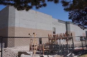 The north end of the west exterior wall. - , Utah
