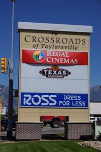 Regal Cinemas on the Crossroads of Taylorsville sign along 5400 West. - , Utah