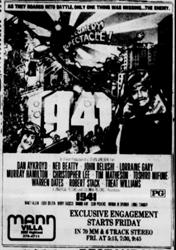 '1941' in 70mm 6-Track Stereo at the Villa Theatre. - , Utah