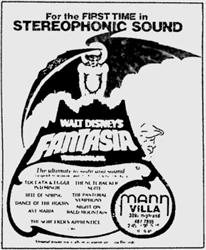 'Fantasia', 'For the first time in stereophonic sound'. - , Utah