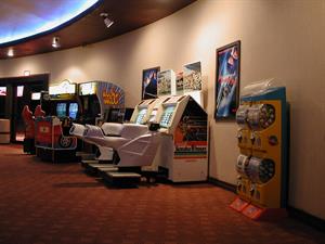 Arcade games along the east wall of the lobby. - , Utah