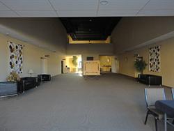 The former lobby of the Sandy Starship Theatres, now City Church.