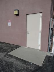 An exit door for the southwest auditorium. - , Utah