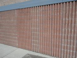 Two bricked up doorways along the north exterior wall. - , Utah