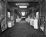 A display of home appliances lines the walls of the long hall to the lobby. - , Utah