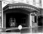 A canopy covers the original entrance of the Pantages Theatre. - , Utah