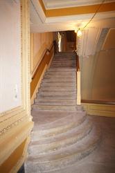 Stairs to the balcony, at the top of the ramp and at the south end of the mezzanine. - , Utah