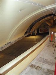 The back of the mezzanine was open into the auditorium below. - , Utah