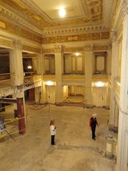Looking down at the lobby from the mezzanine. - , Utah