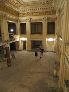 Looking toward the north end of the lobby from the southeast corner of the mezzanine. - , Utah