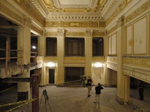 Looking across the lobby from the south side of the mezzanine. - , Utah