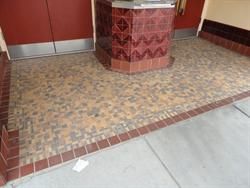 The tile floor of the entrance. - , Utah