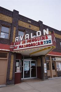 Marquee and entrance of the Avalon Theatre. - , Utah