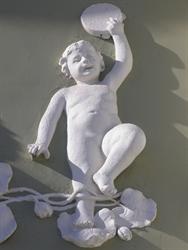 A cherub with a tamborine. - , Utah