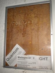 'For Sale' is written on a poster case in the theater entrance. - , Utah