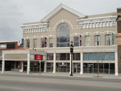 The front facade of the Ellen Eccles Theatre. - , Utah