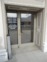 An entrance for the ticket office, art classes, Unicorn Theater, and Valley Dance Ensemble. - , Utah