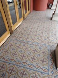 Tile patterns in the entry floor. - , Utah