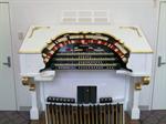Organ console of the Utah Theatre in Logan. - , Utah