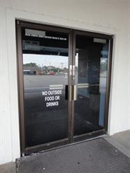 Entrance doors, on the left of the ticket window. - , Utah
