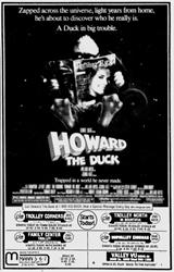'Howard the Duck'  in 70MM Dolby Stereo at Trolley Corners. - , Utah
