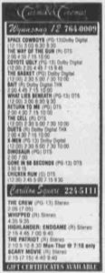 Last advertisement for the Carillon Square in the Daily Herald. - , Utah