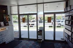 Looking through the entrance doors onto 900 South. - , Utah