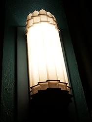 A light fixture on the side wall. - , Utah