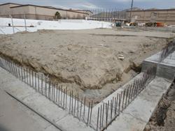 The foundation for the second of the two largest auditoriums. - , Utah