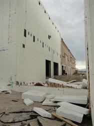 Looking across a future hallway along the west side of the existing building. - , Utah