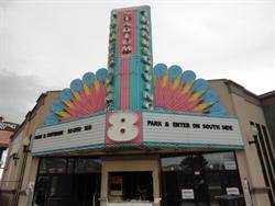The last message on the old marquee prior to its removal:  "Park & Enter On South Side." - , Utah