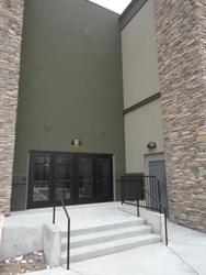Main exit doors along the north side of the theater. - , Utah