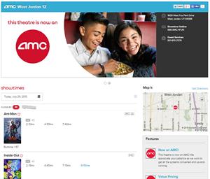 On the AMC web site, the theater's page says, "This theatre is now an AMC! We appreciate your patience as we work to get all the systems converted and up-and-running."</p>
<p>  - , Utah