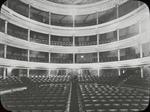 The auditorium of the Salt Lake Theatre had three balconies and a projection booth. - , Utah