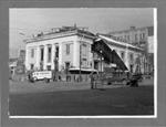 Front and east sides of the Salt Lake Theatre, after demolition commenced. - , Utah