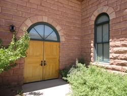 Double doors in the east exterior wall. - , Utah