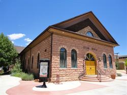 The front of Star Hall, from the southwest.