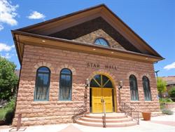 The front of Star Hall. - , Utah