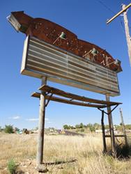 The south side of the Kigalia Drive-In sign. - , Utah