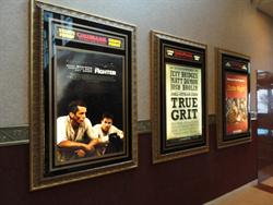 Movie posters on the north wall of the lobby. - , Utah