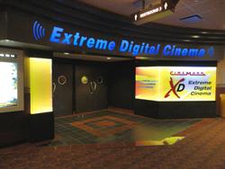 The entrance to the XD, Extreme Digital Cinema auditorium. - , Utah