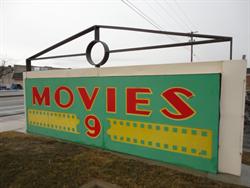 A ground sign for the Sandy Movies 9 along 700 East. - , Utah