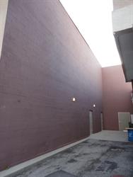 The east end of the alley between the theater building and retail on the north. - , Utah