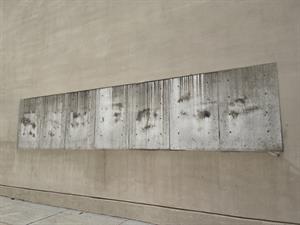 Seven poster cases (one for each of the original auditoriums) have been removed from the west exterior wall. - , Utah